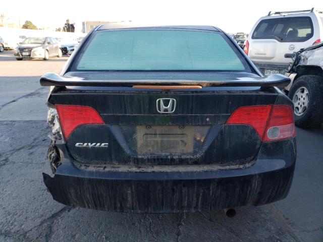 1HGFA16846L131760 - 2006 HONDA CIVIC EX BLACK photo 6