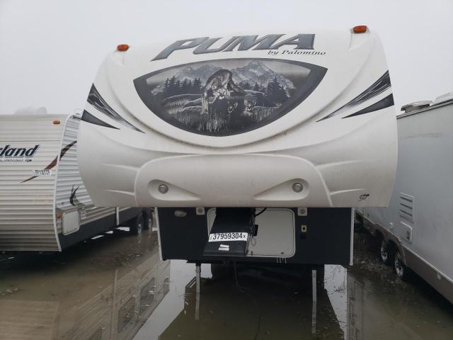 4X4FPUA24DP043891 - 2013 PUMA 5TH WHEEL WHITE photo 9