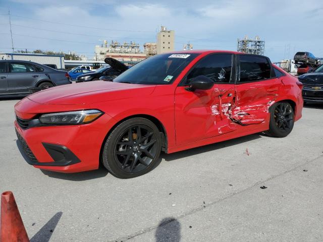 2HGFE2F57NH514247 - 2022 HONDA CIVIC SPORT 红色 照片 1