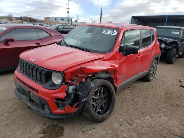 ZACNJCAB2MPM31697 - 2021 JEEP RENEGADE SPORT RED photo 1