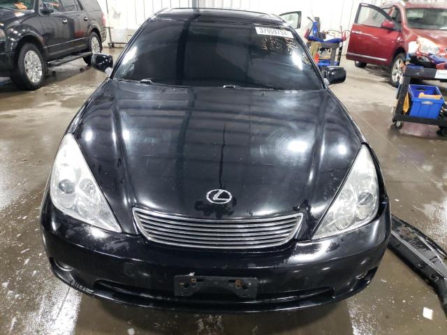 JTHBA30G055078632 - 2005 LEXUS ES 330 BLACK photo 5