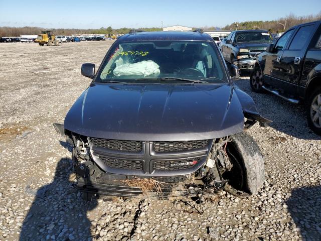 3C4PDDEG2HT567325 - 2017 DODGE JOURNEY GT GRAY photo 5