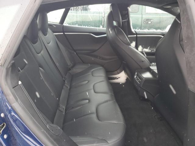 5YJSA1E12HF197022 - 2017 TESLA MODEL S BLUE photo 10