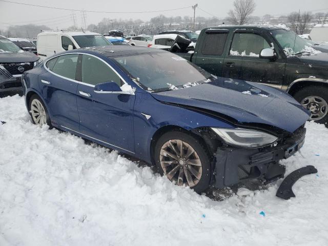 5YJSA1E12HF197022 - 2017 TESLA MODEL S BLUE photo 4