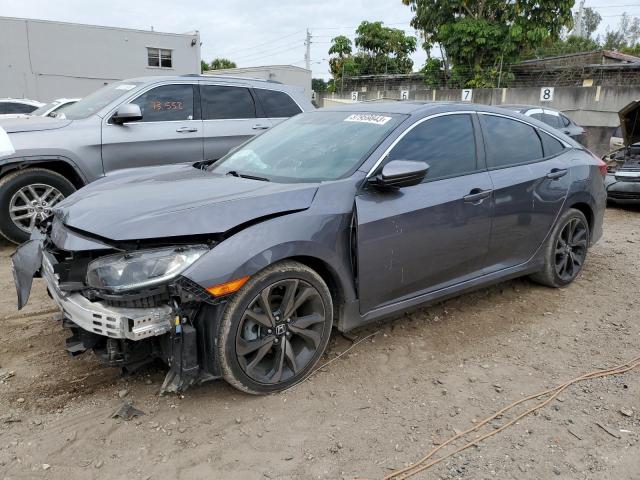 2HGFC2F83LH602483 - 2020 HONDA CIVIC SPORT 灰色 照片 1