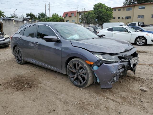 2HGFC2F83LH602483 - 2020 HONDA CIVIC SPORT 灰色 照片 4