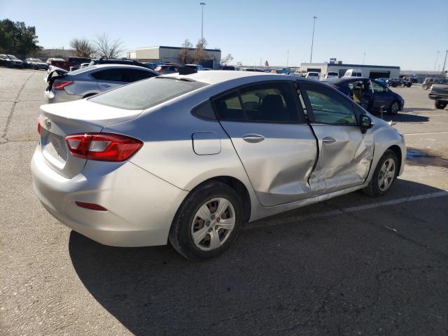 1G1BC5SM0J7160121 - 2018 CHEVROLET CRUZE LS SILVER photo 3