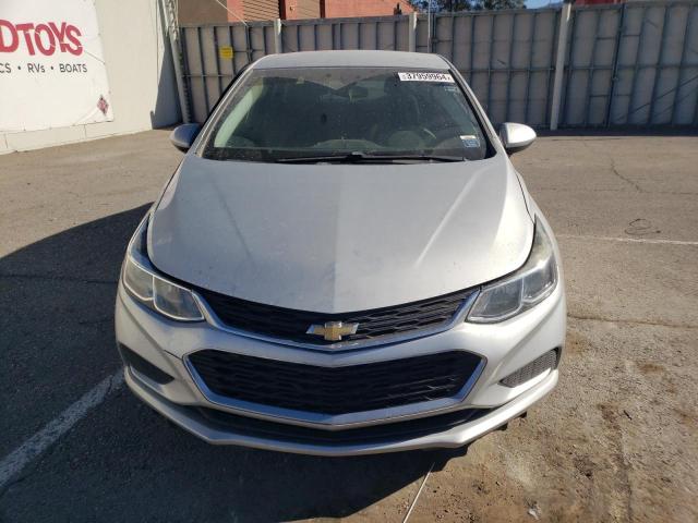 1G1BC5SM0J7160121 - 2018 CHEVROLET CRUZE LS SILVER photo 5