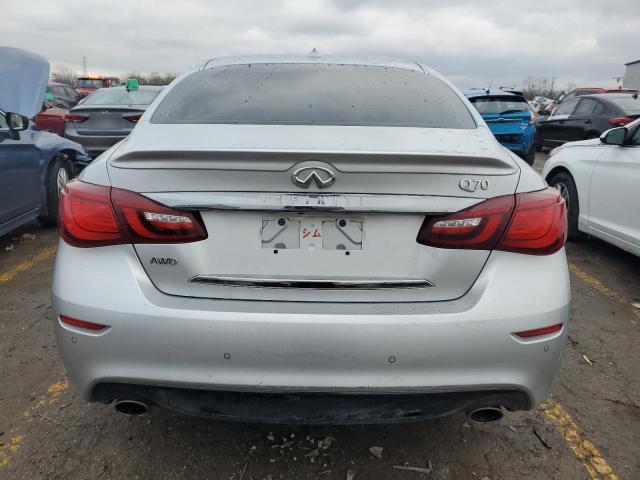 JN1BY1AR1GM271093 - 2016 INFINITI Q70 3.7 SILVER photo 6