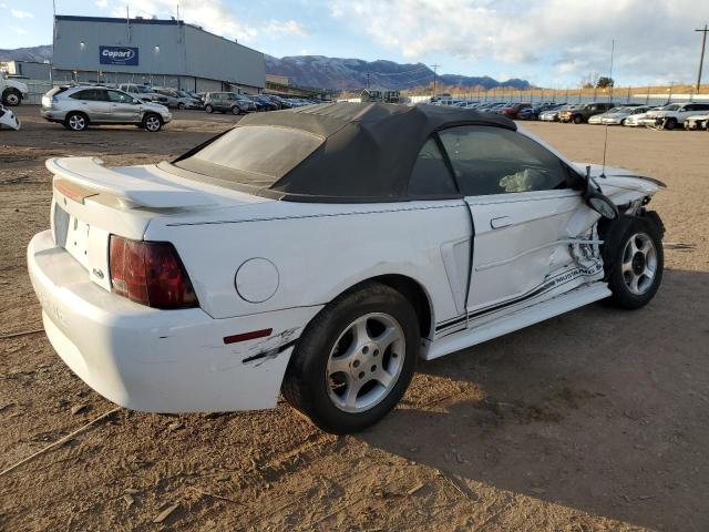 1FAFP44411F148947 - 2001 FORD MUSTANG WHITE photo 3