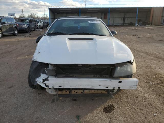 1FAFP44411F148947 - 2001 FORD MUSTANG WHITE photo 5