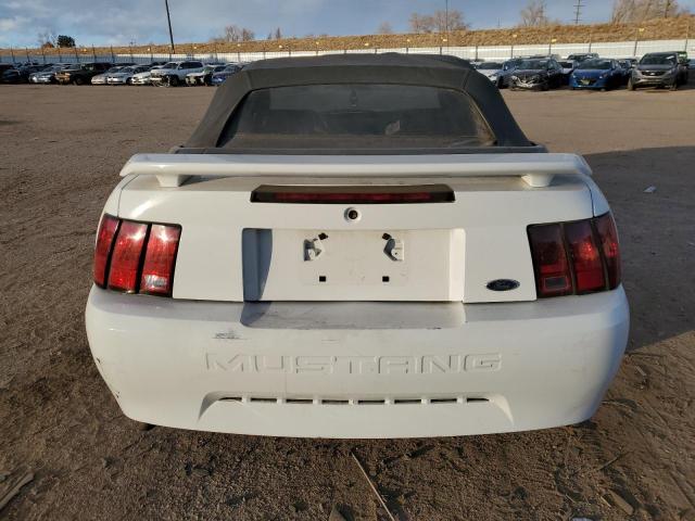 1FAFP44411F148947 - 2001 FORD MUSTANG WHITE photo 6