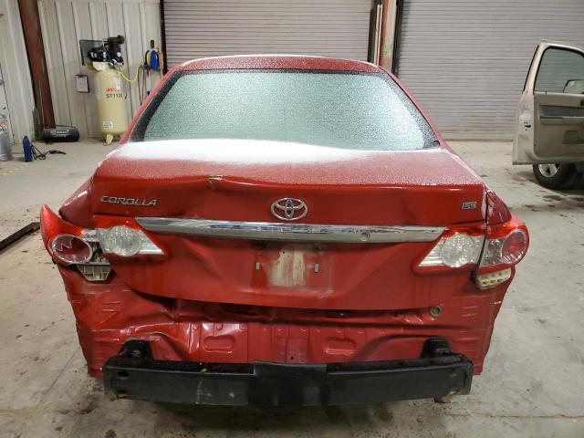 5YFBU4EE0DP138710 - 2013 TOYOTA COROLLA BASE RED photo 6