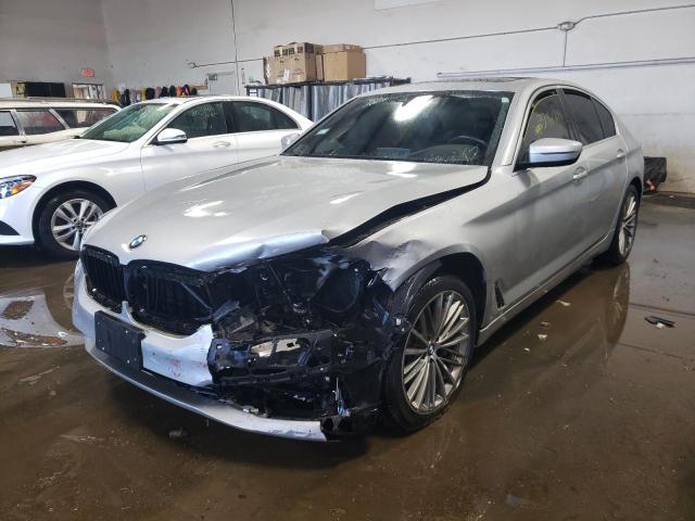 WBAJA7C57KWW47848 - 2019 BMW 530 XI SILVER photo 1