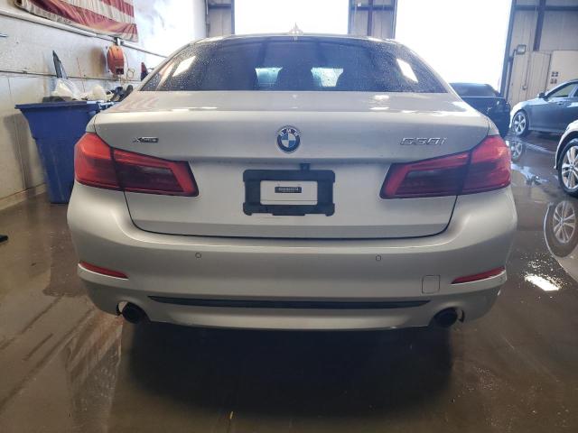 WBAJA7C57KWW47848 - 2019 BMW 530 XI SILVER photo 6