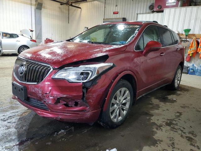 LRBFXDSA5HD190965 - 2017 BUICK ENVISION ESSENCE Կարմիր լուսանկար 1