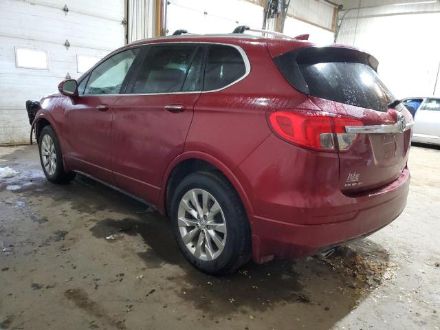 LRBFXDSA5HD190965 - 2017 BUICK ENVISION ESSENCE Կարմիր լուսանկար 2