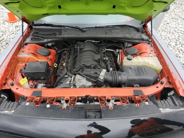 2C3CDZFJ9GH358990 - 2016 DODGE CHALLENGER R/T SCAT PACK ORANGE photo 11