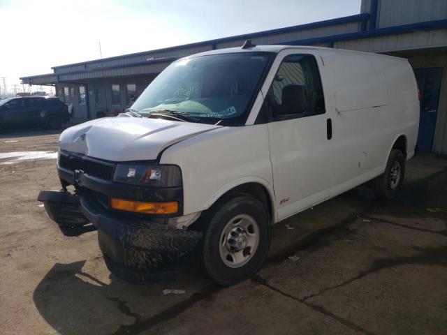 1GCZGGFG7L1190555 - 2020 CHEVROLET EXPRESS G3 WHITE photo 1