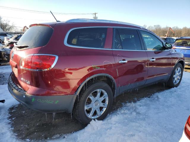 5GAEV23718J193858 - 2008 BUICK ENCLAVE CXL RED photo 3