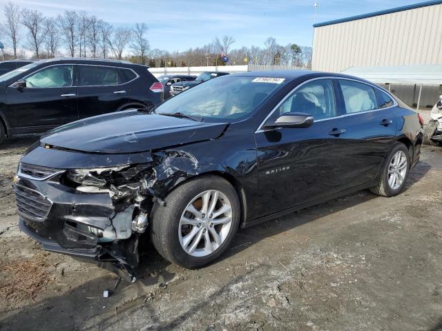 1G1ZE5ST5HF108340 - 2017 CHEVROLET MALIBU LT BLACK photo 1