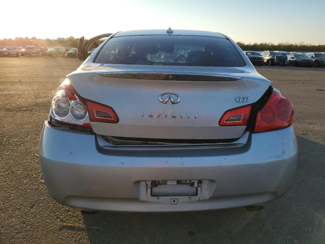 JNKCV61E29M012456 - 2009 INFINITI G37 BASE SILVER photo 6