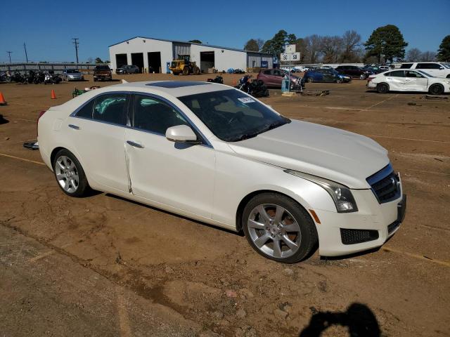 1G6AB5RA2E0187100 - 2014 CADILLAC ATS LUXURY WHITE photo 4