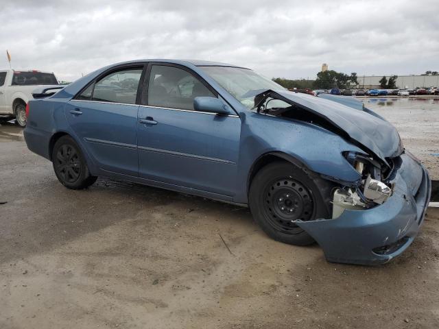 4T1BE30K53U734056 - 2003 TOYOTA CAMRY LE BLUE photo 4