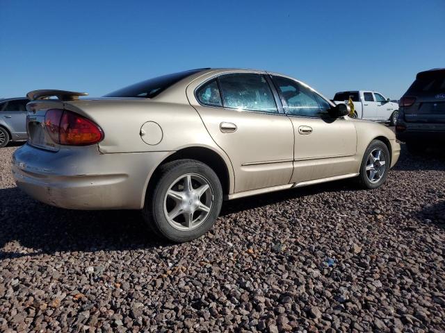 1G3NL52E01C226588 - 2001 OLDSMOBILE ALERO GL GOLD photo 3