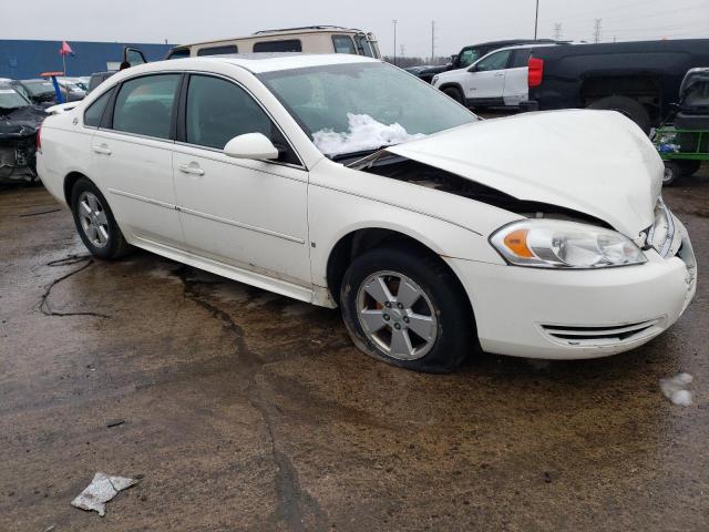 2G1WT57K591141405 - 2009 CHEVROLET IMPALA 1LT WHITE photo 4