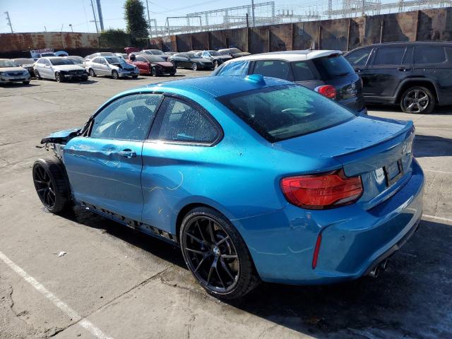 WBS1J5C52JVD36495 - 2018 BMW M2 Blau Foto 2