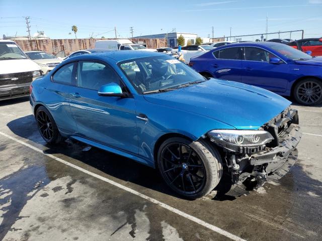 WBS1J5C52JVD36495 - 2018 BMW M2 BLUE photo 4
