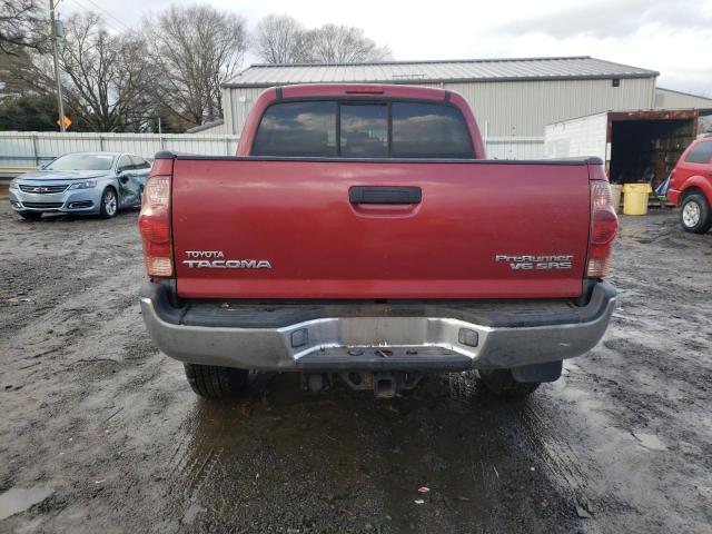 3TMJU62N57M045043 - 2007 TOYOTA TACOMA DOUBLE CAB PRERUNNER MAROON photo 6