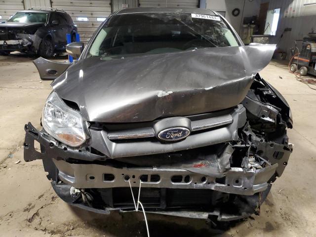 1FADP3K25EL360714 - 2014 FORD FOCUS SE GRAY photo 5