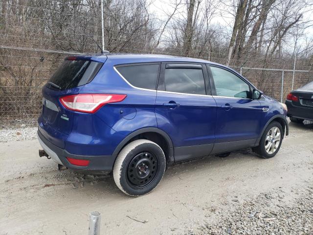 1FMCU0H91DUC08130 - 2013 FORD ESCAPE SEL BLUE photo 3