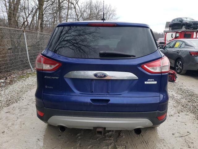 1FMCU0H91DUC08130 - 2013 FORD ESCAPE SEL BLUE photo 6