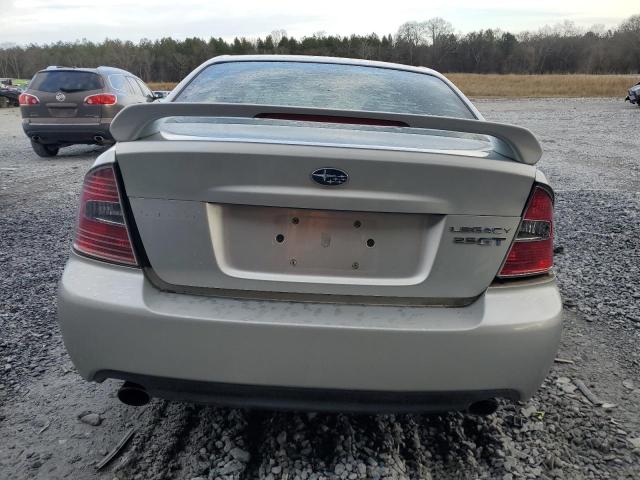 4S3BL676354202506 - 2005 SUBARU LEGACY GT LIMITED SILVER photo 6