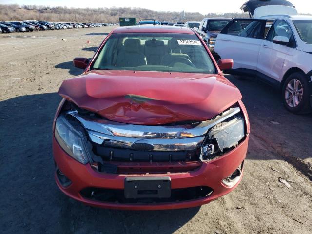 3FAHP0HG0AR343169 - 2010 FORD FUSION SE RED photo 5