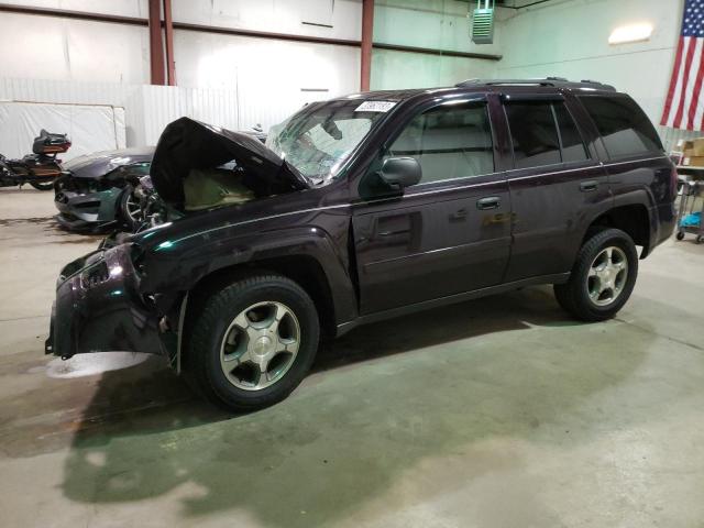 1GNDS13S782106354 - 2008 CHEVROLET TRAILBLAZE LS BURGUNDY photo 1