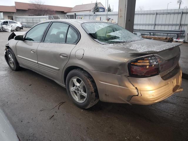 1G2HX54K224231537 - 2002 PONTIAC BONNEVILLE SE BEIGE photo 2