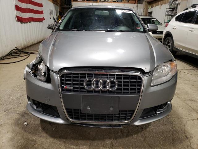 WAUDF78E68A118100 - 2008 AUDI A4 2.0T QUATTRO GRAY photo 5