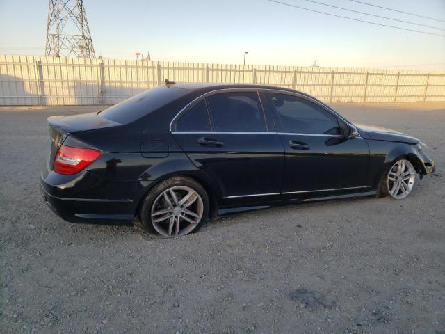 WDDGF4HB7ER311881 - 2014 MERCEDES-BENZ C 250 BLACK photo 3