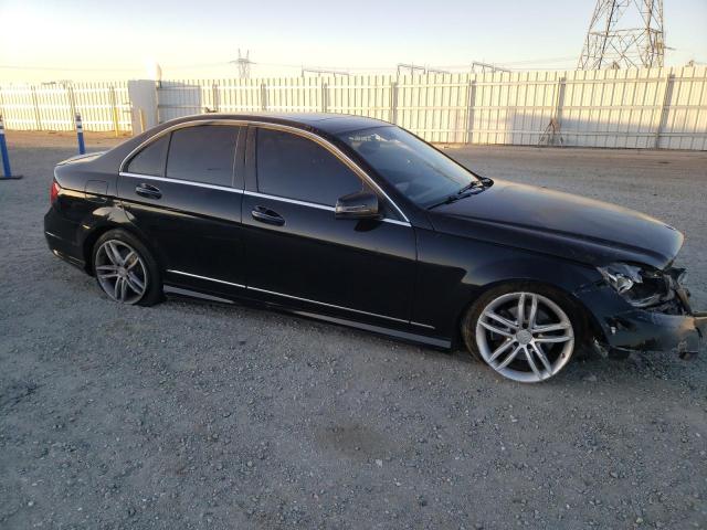 WDDGF4HB7ER311881 - 2014 MERCEDES-BENZ C 250 BLACK photo 4