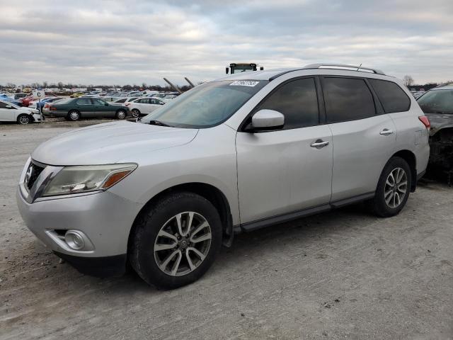 5N1AR2MN3DC672906 - 2013 NISSAN PATHFINDER S ვერცხლისფერი ფოტო 1