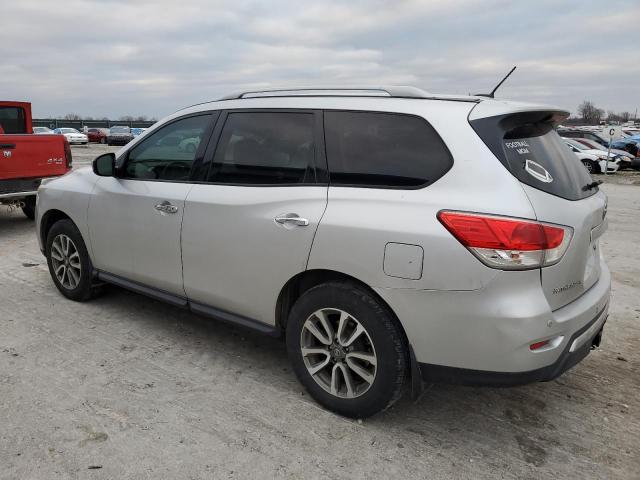5N1AR2MN3DC672906 - 2013 NISSAN PATHFINDER S ვერცხლისფერი ფოტო 2