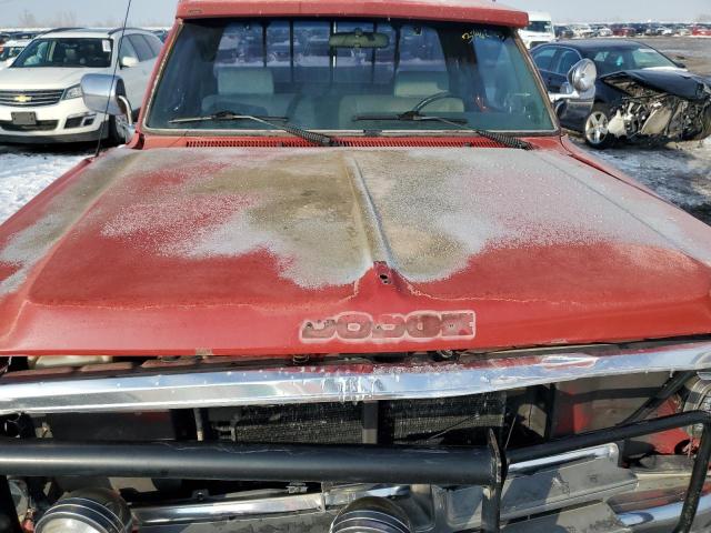 1B7JM26Z6LS684457 - 1990 DODGE W-SERIES W200 RED photo 11