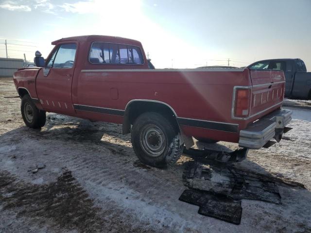 1B7JM26Z6LS684457 - 1990 DODGE W-SERIES W200 RED photo 2