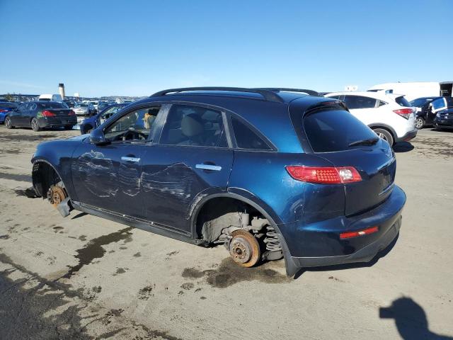 JNRAS08U48X104659 - 2008 INFINITI FX35 BLUE photo 2