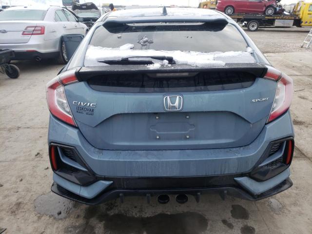 SHHFK7H4XLU212588 - 2020 HONDA CIVIC SPORT 蓝色 照片 6
