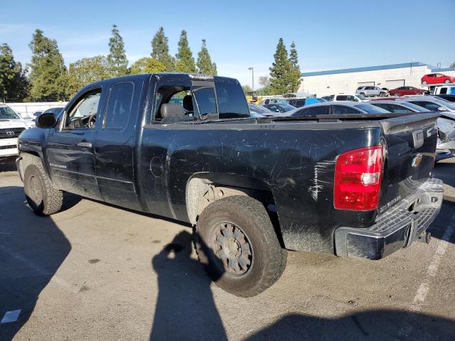 1GCEC19J07Z652122 - 2007 CHEVROLET SILVERADO C1500 BLACK photo 2